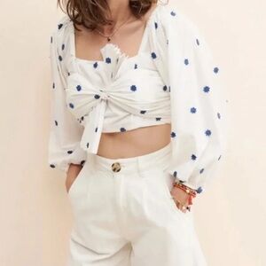 NWT Farm Rio Crop Top